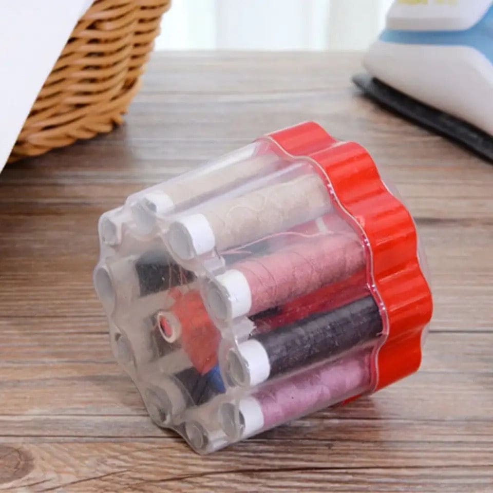 Flower Thread Box, Cloth Fabric Handy Needlework Tools, Thimble Buttons Mini Sewing Kit Organizer, Mini Sewing Kit Needle Threads Box Flower Thread Box, Cloth Fabric Handy Needlework Tools, Thimble Buttons Mini Sewing Kit Organizer, Mini Sewing Kit Needle Threads Box